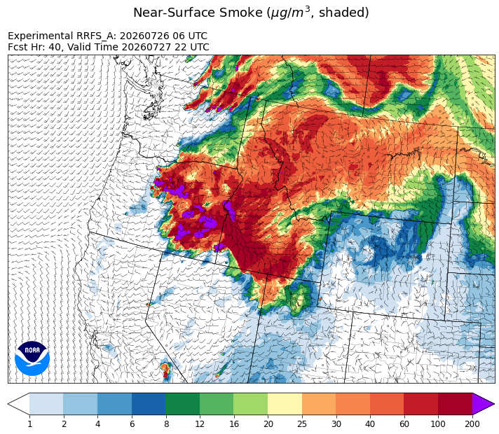 HRRR Smoke Model
